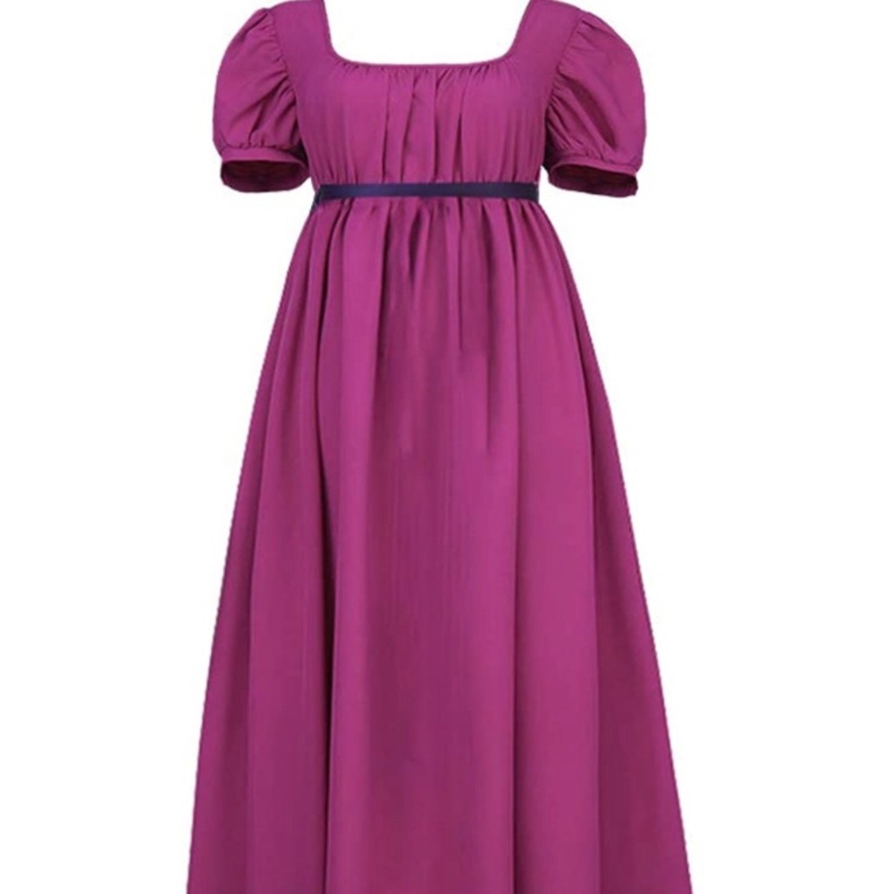 1800s Bridgerton dress from Amazon.